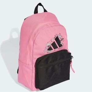 Adidas Kids Pink and Black Backpack